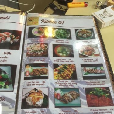 Thực đơn- Quán Ăn Sushi Gõ - 526 Phạm Văn Đồng