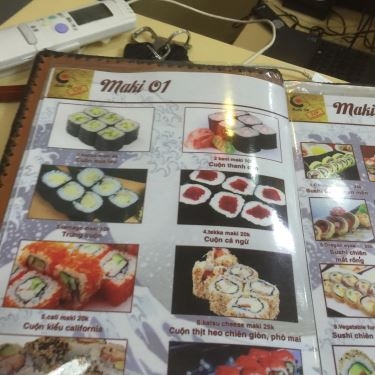 Thực đơn- Quán Ăn Sushi Gõ - 526 Phạm Văn Đồng