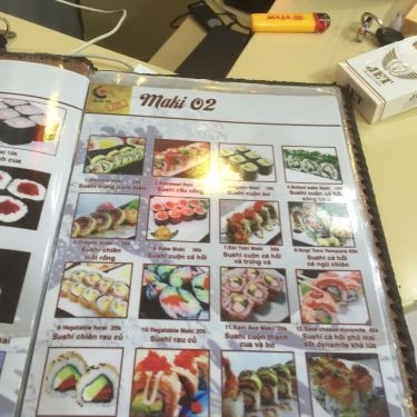 Thực đơn- Quán Ăn Sushi Gõ - 526 Phạm Văn Đồng