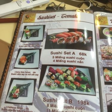 Thực đơn- Quán Ăn Sushi Gõ - 526 Phạm Văn Đồng