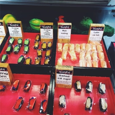 Tổng hợp- Quán Ăn Sushi - Lotte Mart Lê Đại Hành