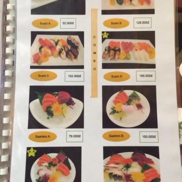 Thực đơn- Quán Ăn Hokage Sushi