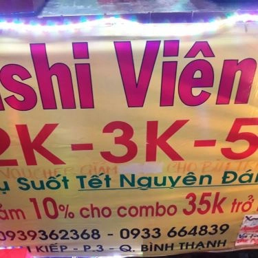 Thực đơn- Quán Ăn Sushi Viên