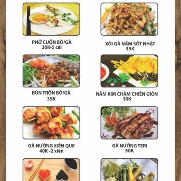 Thực đơn- Quán Ăn Sushi Việt - Tô Hiệu