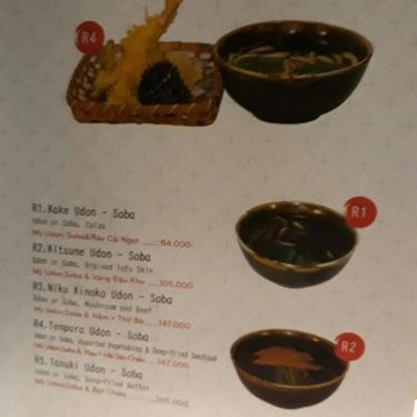 Thực đơn- Quán Ăn Sushibar - Nhà Hàng Nhật Bản - Trung Hòa