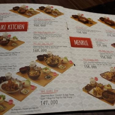Thực đơn- Quán Ăn Sushibar - Nhà Hàng Nhật Bản - Trung Hòa