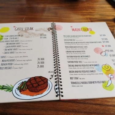 Thực đơn- Quán Ăn T&T - Steak & Pasta