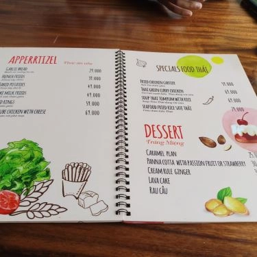 Thực đơn- Quán Ăn T&T - Steak & Pasta