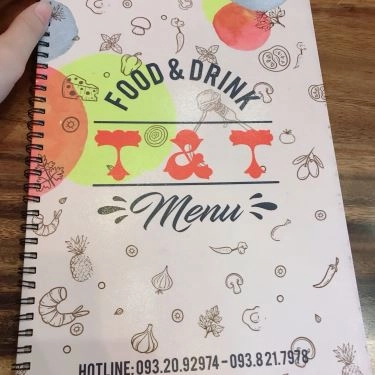 Thực đơn- Quán Ăn T&T - Steak & Pasta