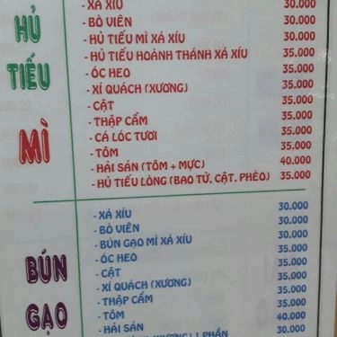 Tổng hợp- Quán Ăn Tài Thúy - Hủ Tiếu Sa Đéc