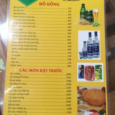 Tổng hợp- Quán Ăn Tâm Nguyên - Gà Tươi Mạnh Hoạch