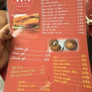 Thực đơn- Quán Ăn Tem My - Food & Drinks