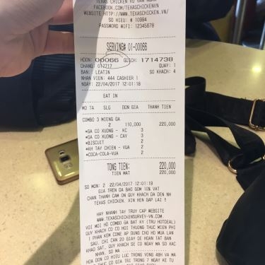 Tổng hợp- Quán Ăn Texas Chicken - Võ Văn Ngân