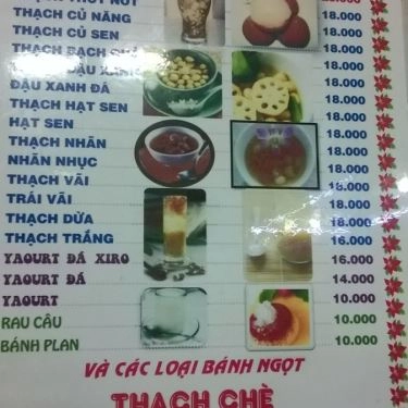 Thực đơn- Quán Ăn Thạch Chè - Nguyễn Trãi