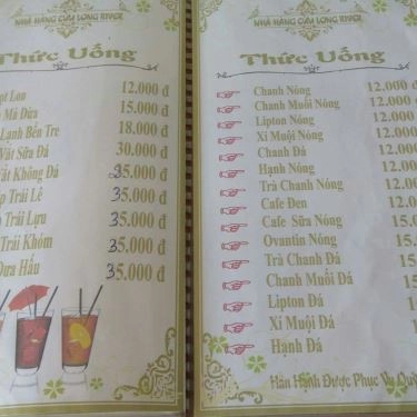 Thực đơn- Nhà Hàng Thái Bình Dương