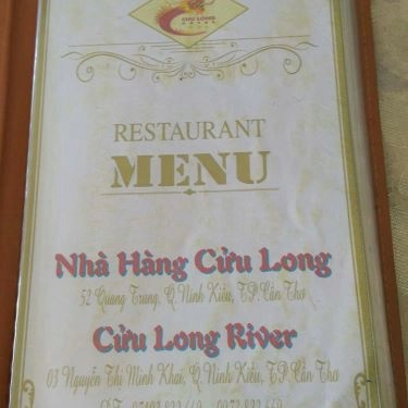 Thực đơn- Nhà Hàng Thái Bình Dương