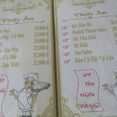 Thực đơn- Nhà Hàng Thái Bình Dương