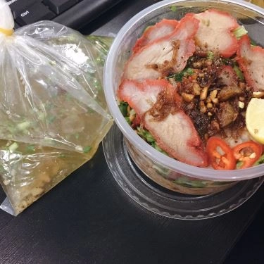 Món ăn- Quán Ăn Thái Bình Ký - Hủ Tiếu Xá Xíu & Bánh Tuyết Mochi