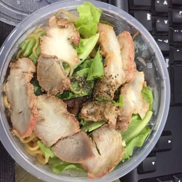 Món ăn- Quán Ăn Thái Bình Ký - Hủ Tiếu Xá Xíu & Bánh Tuyết Mochi