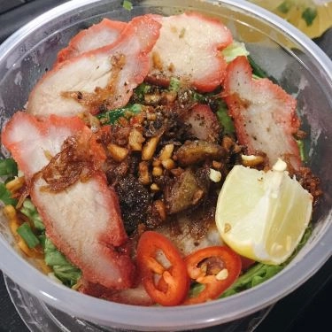 Món ăn- Quán Ăn Thái Bình Ký - Hủ Tiếu Xá Xíu & Bánh Tuyết Mochi