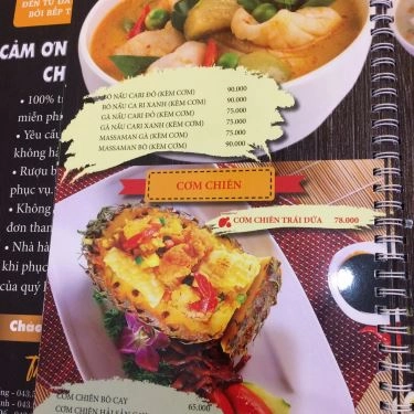 Thực đơn- Quán Ăn Thai Deli - Xuýt Xoa Vị Thái - Mai Hắc Đế