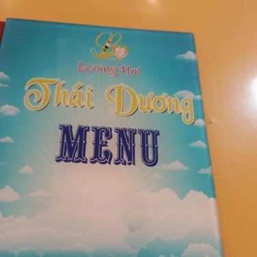 Thực đơn- Quán Ăn Nhà Hàng Chay Thái Dương