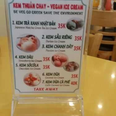 Thực đơn- Quán Ăn Nhà Hàng Chay Thái Dương