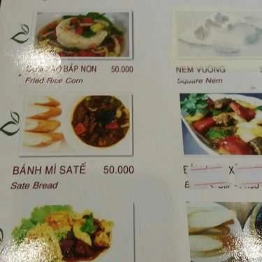 Thực đơn- Quán Ăn Nhà Hàng Chay Thái Dương