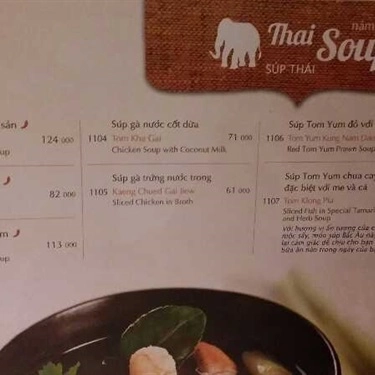 Tổng hợp- Nhà Hàng ThaiExpress - Lotte Center