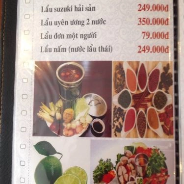 Thực đơn- Quán Ăn Thai Food