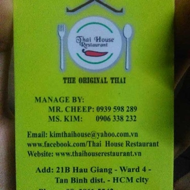 Tổng hợp- Nhà Hàng Thai House - Ngôi Nhà Thái