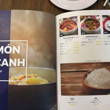 Thực đơn- Nhà Hàng Thai Market - Thái Phiên