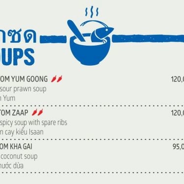Thực đơn- Quán Ăn Thai Street - Ẩm Thực Thái