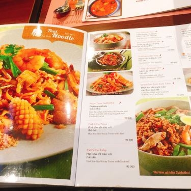 Thực đơn- Nhà Hàng ThaiExpress - AEON Mall Bình Tân