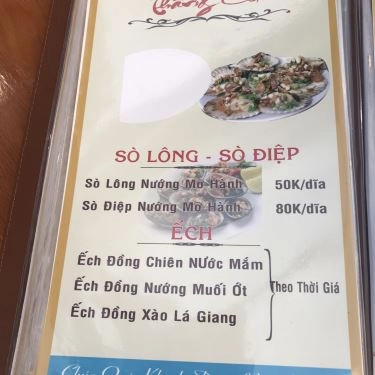 Thực đơn- Quán Ăn Thắng Cua