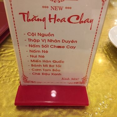 Thực đơn- Nhà Hàng Thăng Hoa Chay - Ẩm Thực Chay