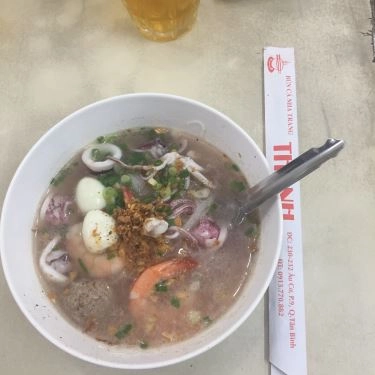 Món ăn- Quán Ăn Thanh - Bún Cá & Hủ Tiếu Mực