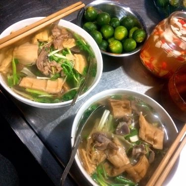 Món ăn- Quán Ăn Thành - Phở Bò & Bún Miến Ngan