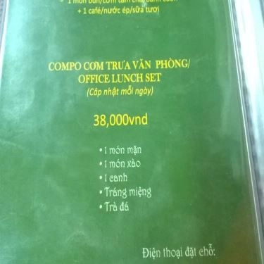 Thực đơn- Quán Ăn Thanh Phương - Món Chay