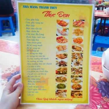 Thực đơn- Thành Thuý - Cơm Bình Dân & Lẩu Hải Sản