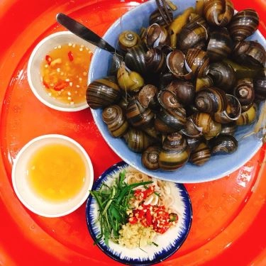 Món ăn- Quán Ăn The Bao Loc Corner - Ốc Luộc Mắm Gừng