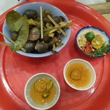 Món ăn- Quán Ăn The Bao Loc Corner - Ốc Luộc Mắm Gừng