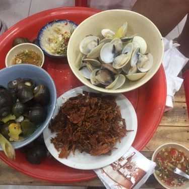 Món ăn- Quán Ăn The Bao Loc Corner - Ốc Luộc Mắm Gừng
