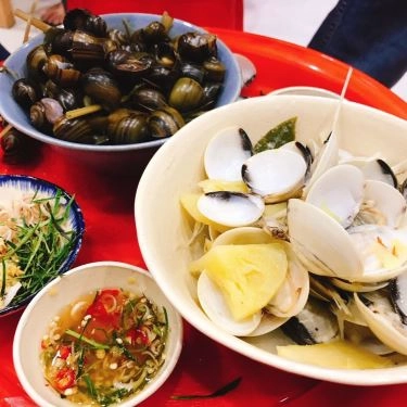 Món ăn- Quán Ăn The Bao Loc Corner - Ốc Luộc Mắm Gừng
