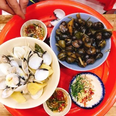 Món ăn- Quán Ăn The Bao Loc Corner - Ốc Luộc Mắm Gừng