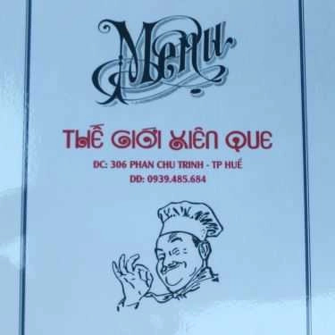 Thực đơn- Quán Ăn Thế Giới Xiên Que