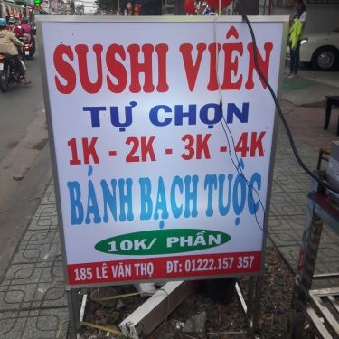 Thực đơn- Quán Ăn Sushi Viên 1K - The Moon