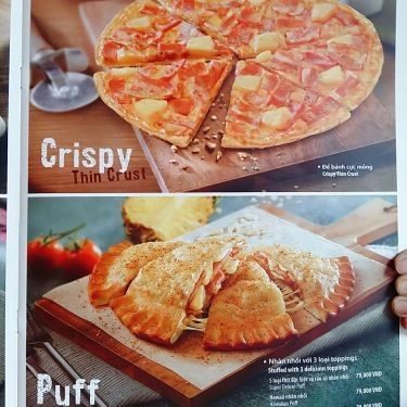 Thực đơn- Nhà Hàng The Pizza Company - Sense City