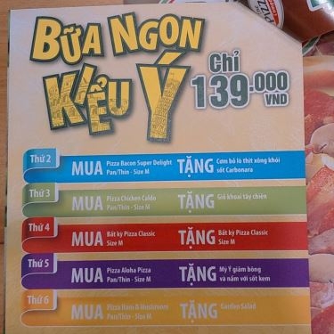 Tổng hợp- Nhà Hàng The Pizza Company - Nguyễn Thái Học