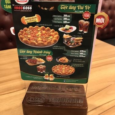 Thực đơn- Nhà Hàng The Pizza Company - Vạn Hạnh Mall